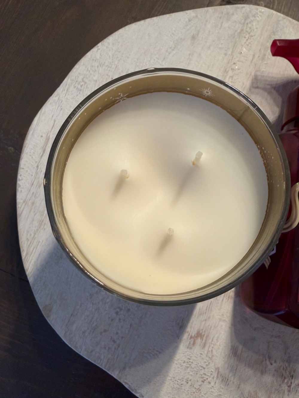 New Bath & Body Works Frosted Cranberry Candle & Bright Christmas Morning Soap - Picture 2 of 2